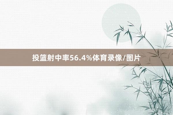 投篮射中率56.4%体育录像/图片