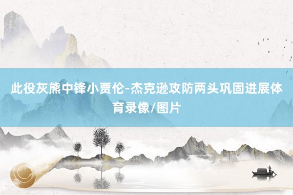 此役灰熊中锋小贾伦-杰克逊攻防两头巩固进展体育录像/图片