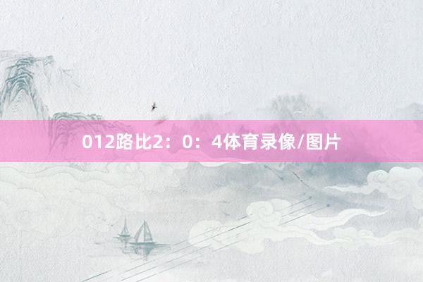 012路比2：0：4体育录像/图片