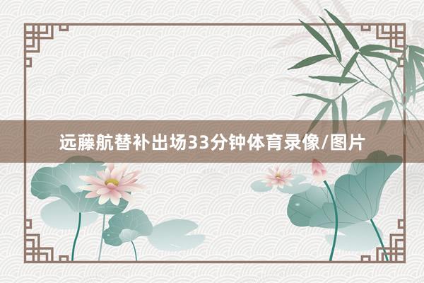 远藤航替补出场33分钟体育录像/图片