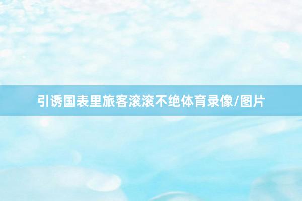 引诱国表里旅客滚滚不绝体育录像/图片