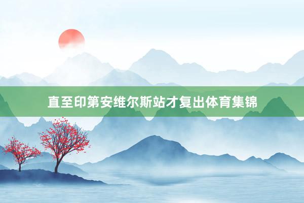 直至印第安维尔斯站才复出体育集锦