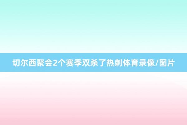 切尔西聚会2个赛季双杀了热刺体育录像/图片