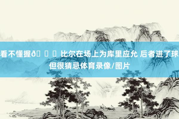 看不懂握🙈比尔在场上为库里应允 后者进了球但很猜忌体育录像/图片