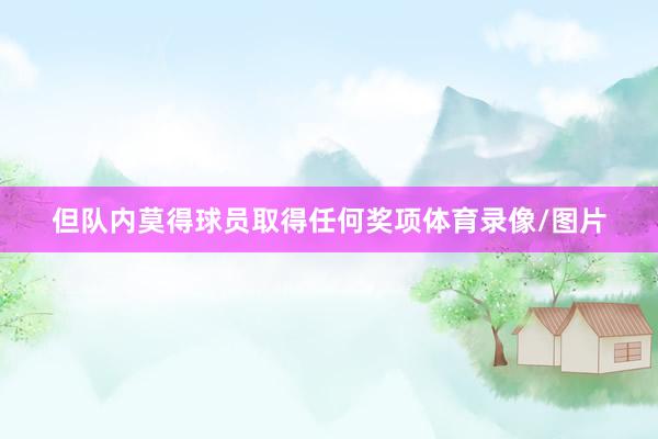 但队内莫得球员取得任何奖项体育录像/图片