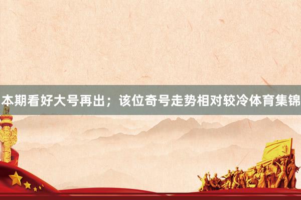 本期看好大号再出；该位奇号走势相对较冷体育集锦
