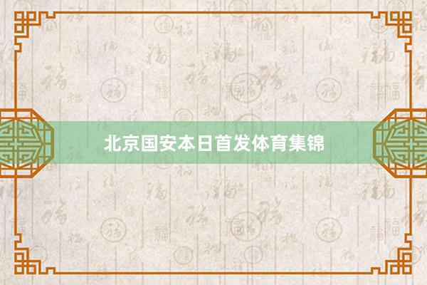 北京国安本日首发体育集锦
