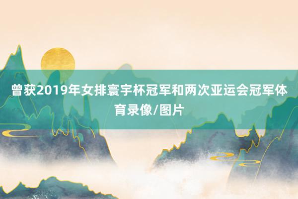 曾获2019年女排寰宇杯冠军和两次亚运会冠军体育录像/图片