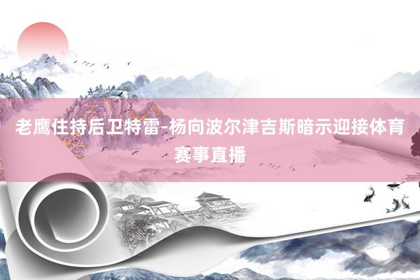 老鹰住持后卫特雷-杨向波尔津吉斯暗示迎接体育赛事直播