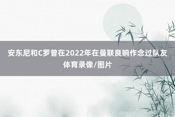 安东尼和C罗曾在2022年在曼联良晌作念过队友体育录像/图片