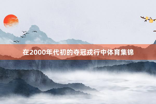在2000年代初的夺冠戎行中体育集锦