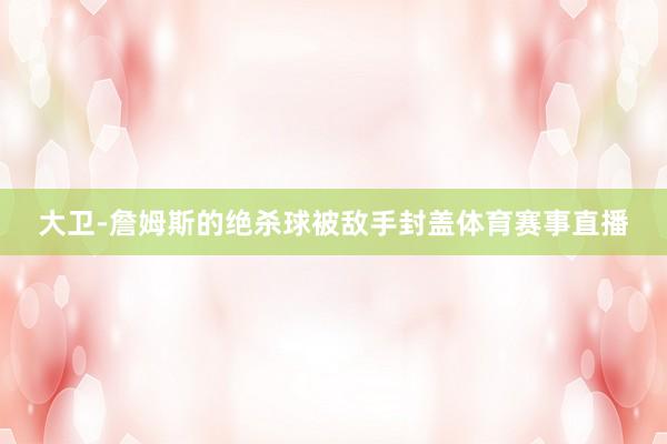 大卫-詹姆斯的绝杀球被敌手封盖体育赛事直播