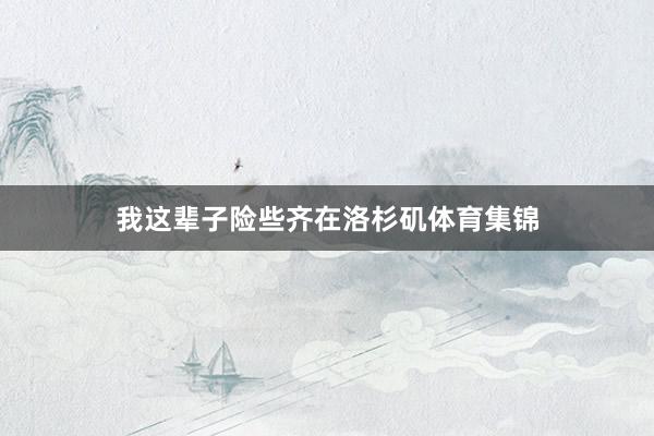 我这辈子险些齐在洛杉矶体育集锦