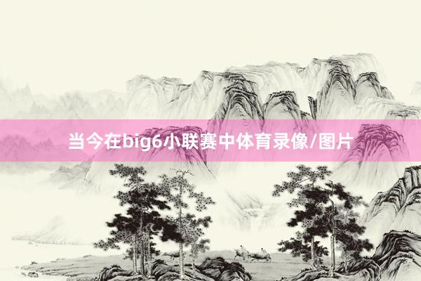 当今在big6小联赛中体育录像/图片