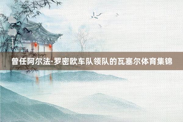 曾任阿尔法·罗密欧车队领队的瓦塞尔体育集锦